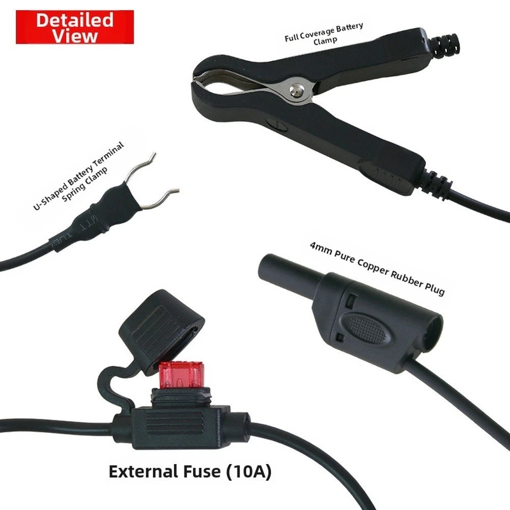 Battery Drain Tester for 12V Vehicles (Current Leak Detector)