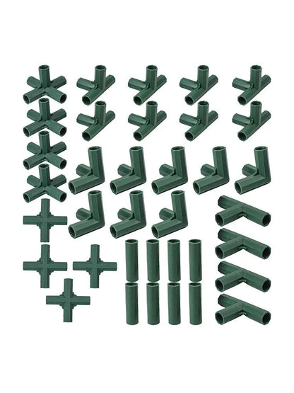 3-Way Garden Frame Connectors for Gardening