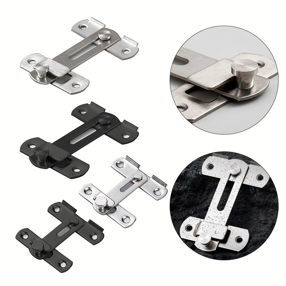 Stainless Steel Bolt Lock for Cabinet Wardrobe Door Security