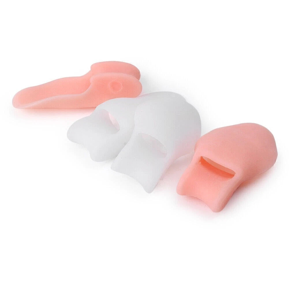 Set of 2 Silicone Gel Bunion Toe Correctors for Orthotics Separator