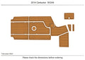 EVA Pads for Centurion SV244 (2015) - Faux Teak Flooring Mat