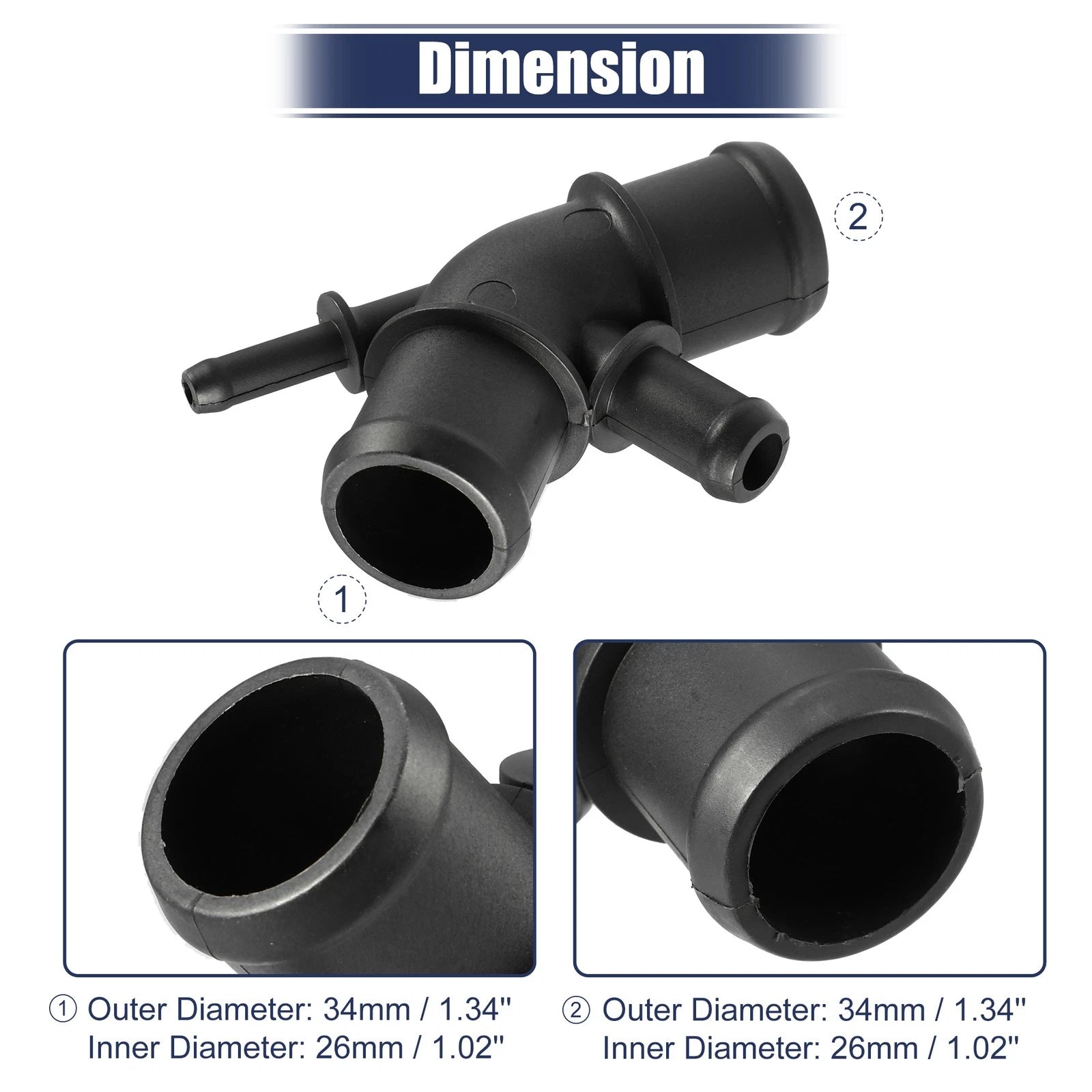 Coolant Pipe Connector Hose for Audi TT (2000–2006)