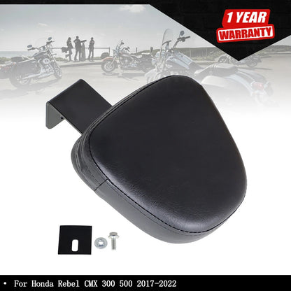 Driver Backrest Sissy Bar Pad for Honda Rebel CMX 300 500 (2017–2022)