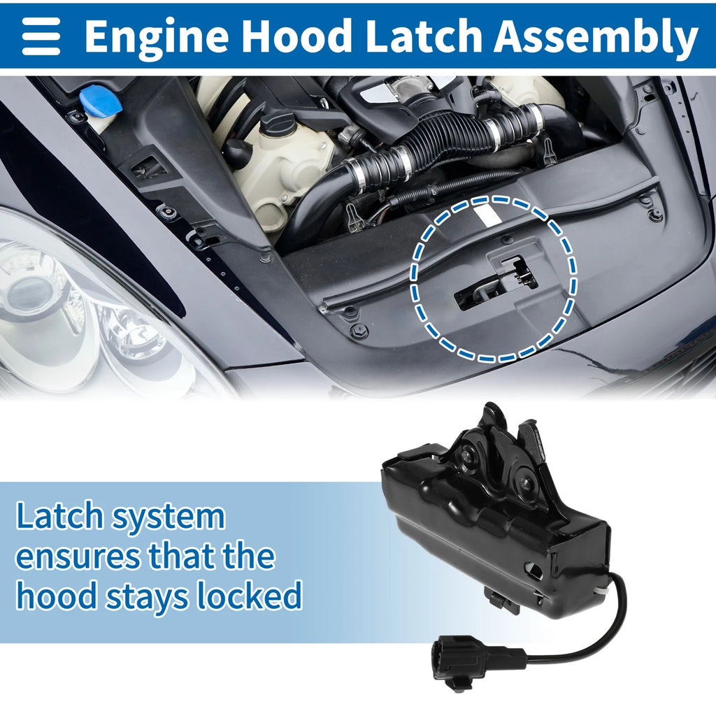 Hood Latch Assembly Replacement for Toyota Crown (2005–2009)