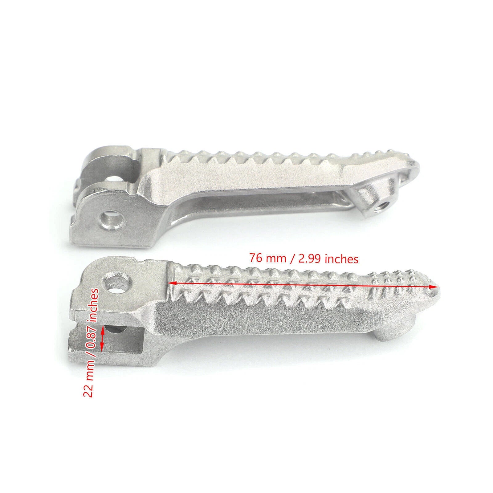 Front Footrests Foot Pegs for BMW S1000RR K46 K47 HP4 RnineT Racer K32 T9
