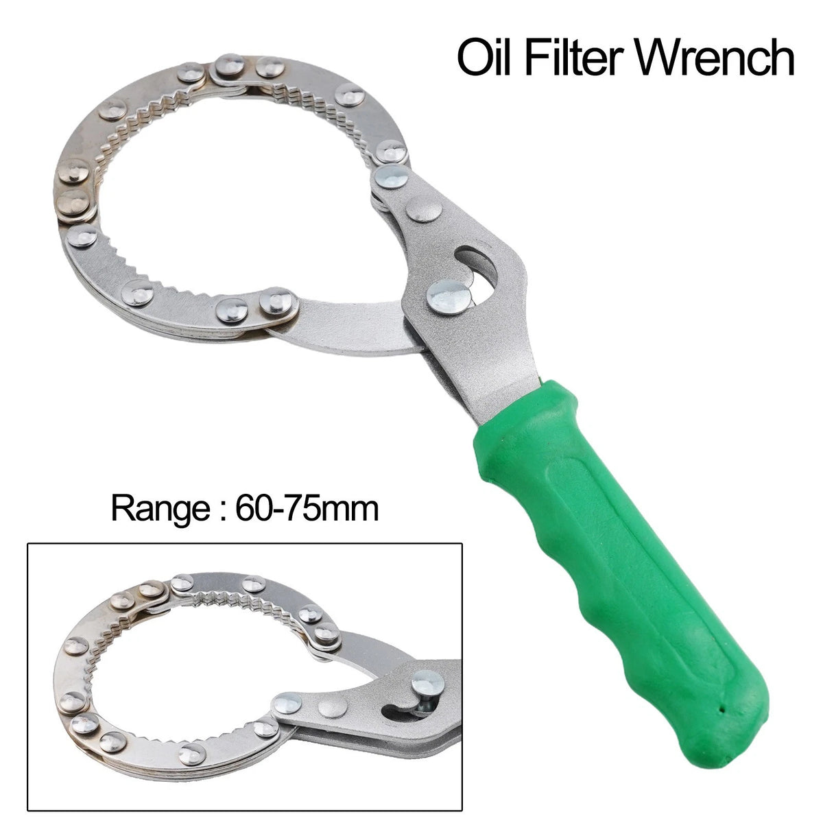 Carbon Steel Oil Filter Wrench for Easy Repairs