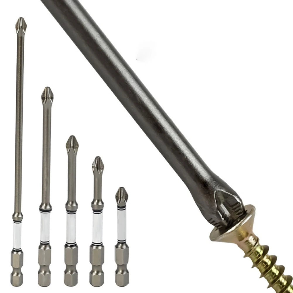 Screwdriver Bit Set for Better Control (Non Slip Grip, Magnetic)