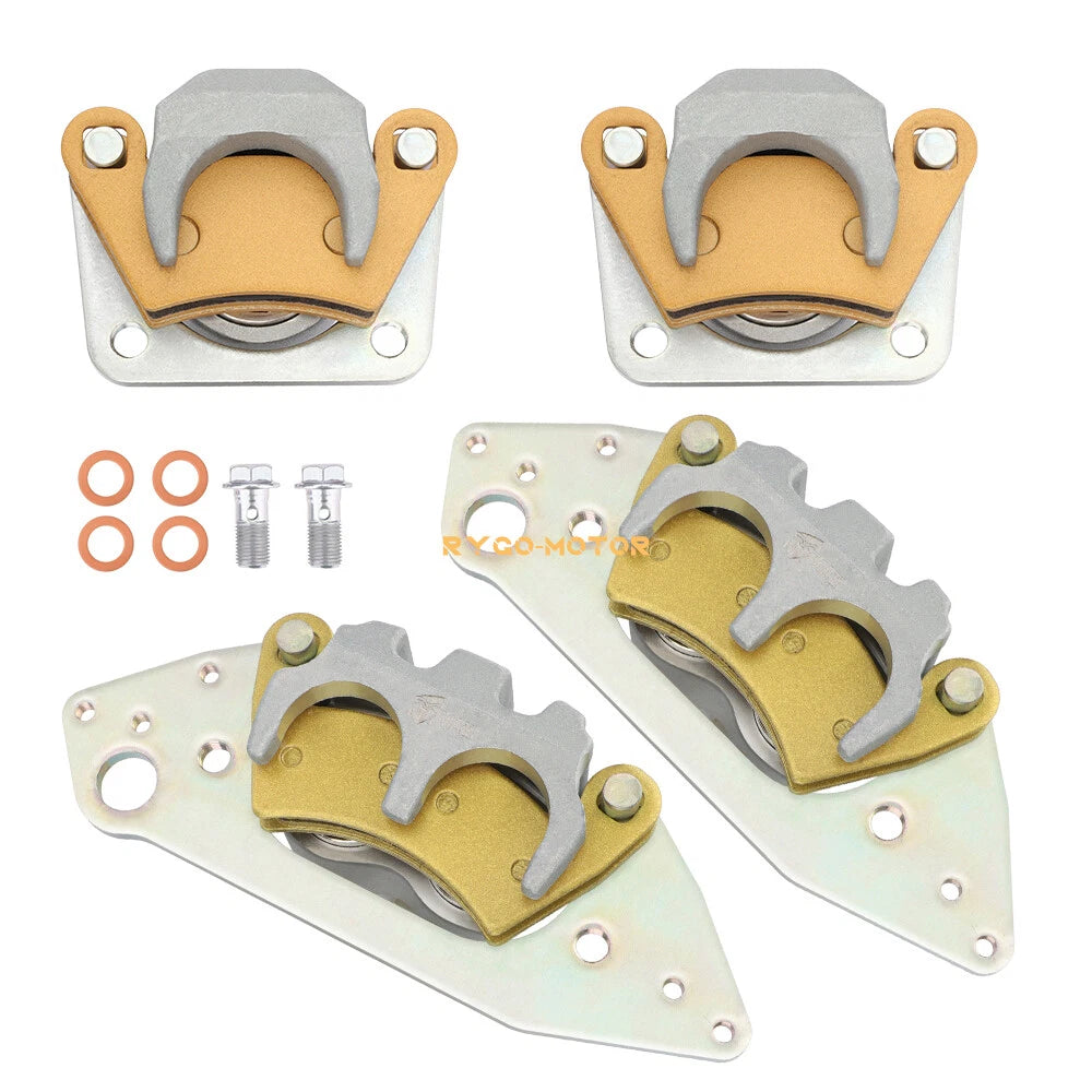 Front & Rear Brake Calipers for Polaris Ranger XP 1000 (2017) #1912255 #1912256