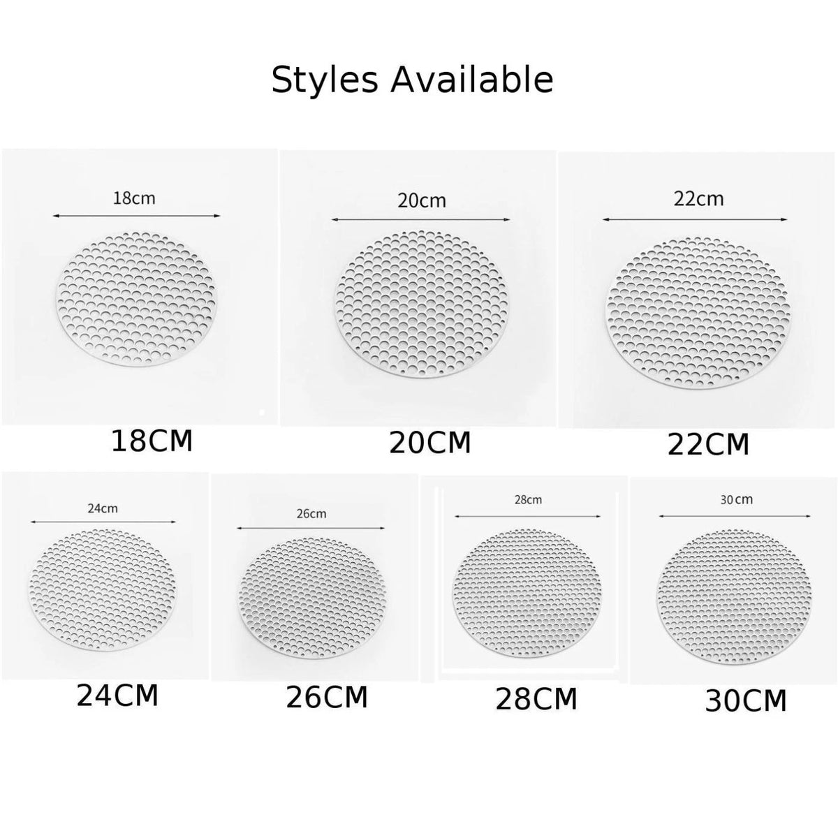 Non-stick BBQ Mat Grid for Round Grill Mesh