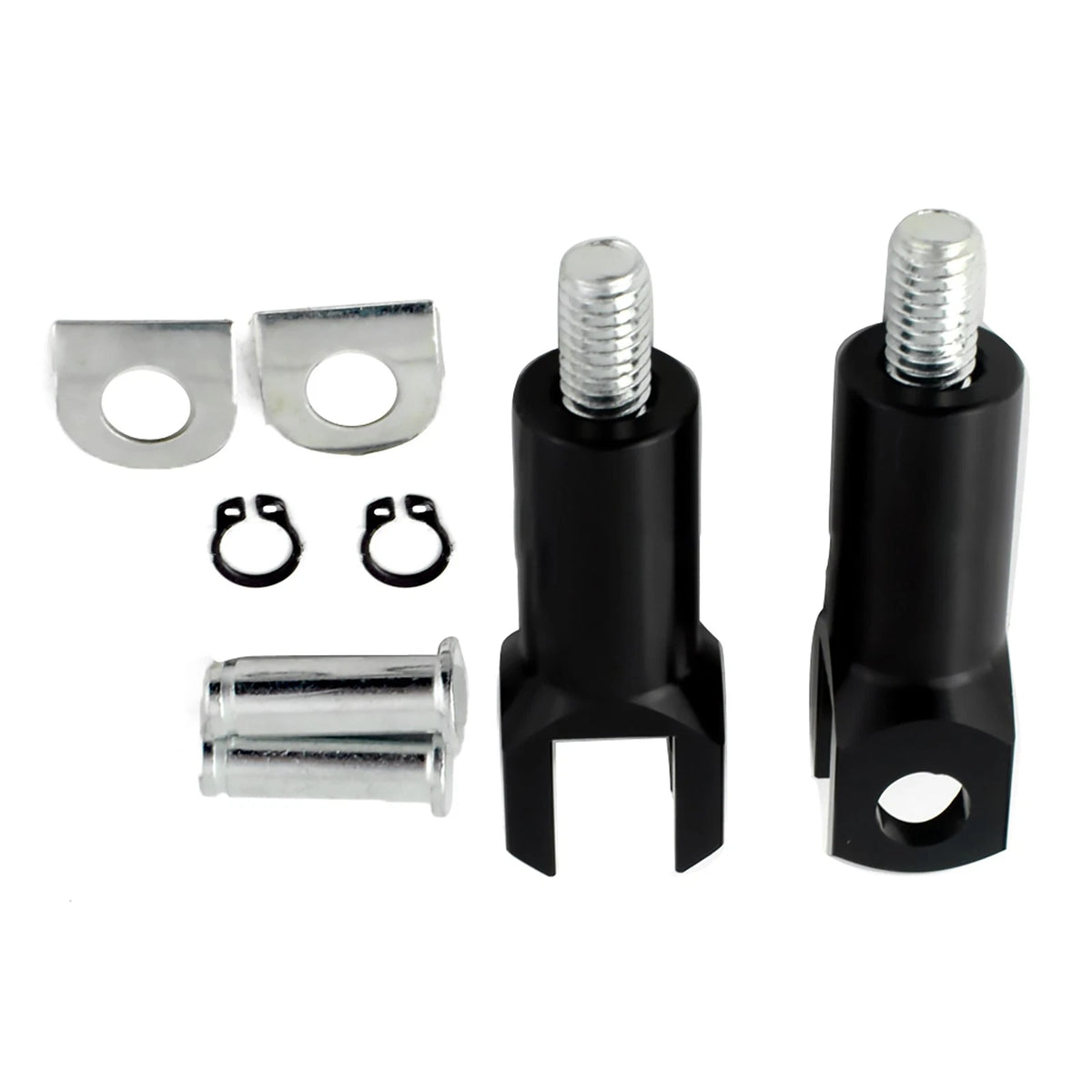 Set of 2 Foot Peg Support Mounts for Harley Davidson Softail (2000–2006)