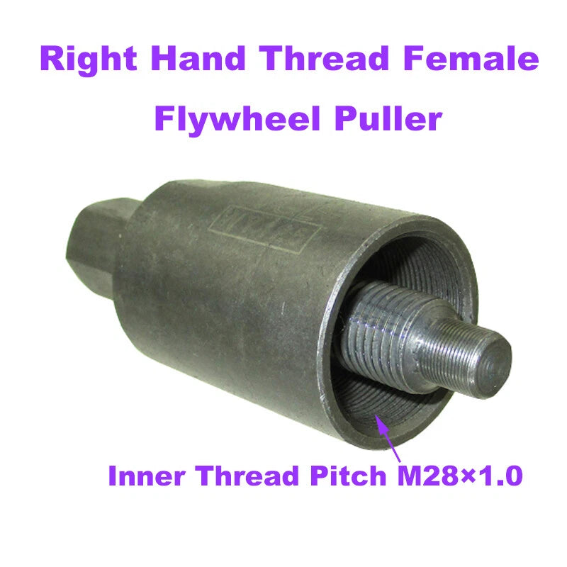 Flywheel Puller M28 x 1.0 for Honda CR250R, TRX450R, Kawasaki, Suzuki