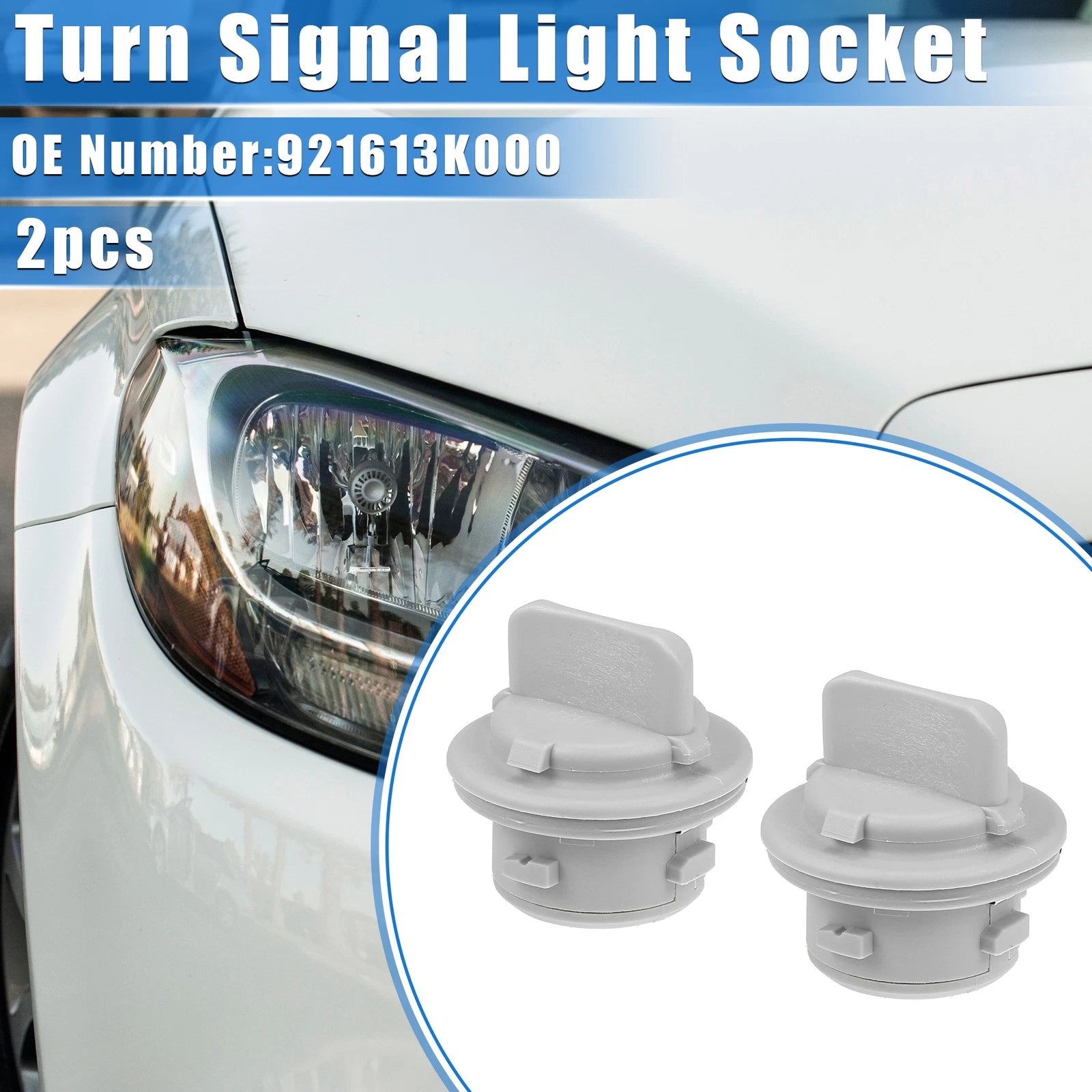 Turn Signal Light Socket Replacement Left for Hyundai Veracruz (2007–2012)