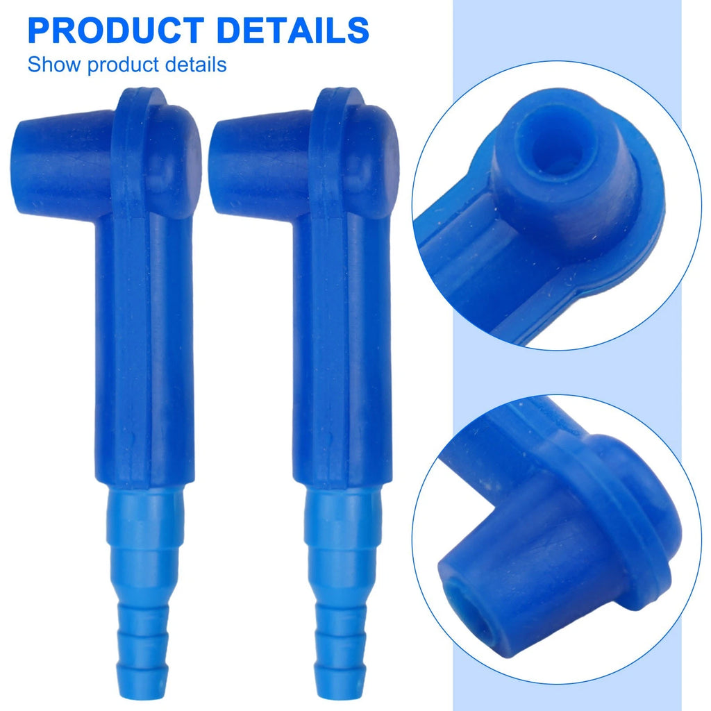 2Pcs Brake Bleeder Socket Kit for Easy Installation (Universal)