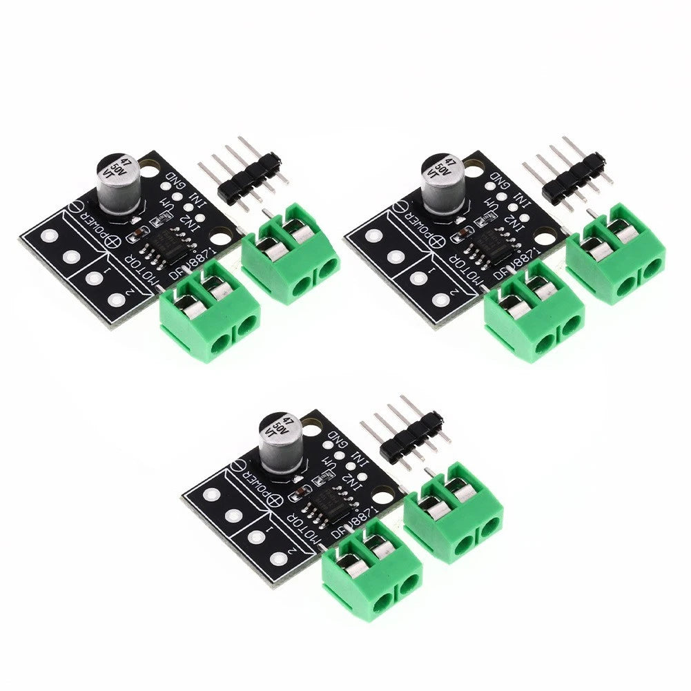 3X DRV8871 Motor Driver Module for Brushed DC Motors (Speed Control)