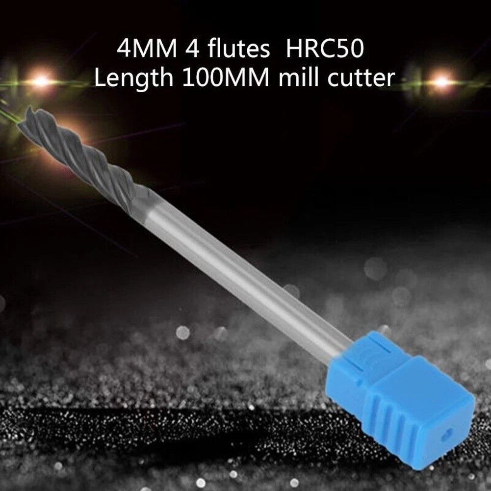 4 Flute End Mill 44D100 Extra Long Shank