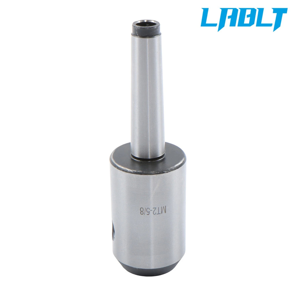 End Mill Holder Taper Adapter for LABLT MT2 (5/8", 3/8-16 Drawbar Thread)