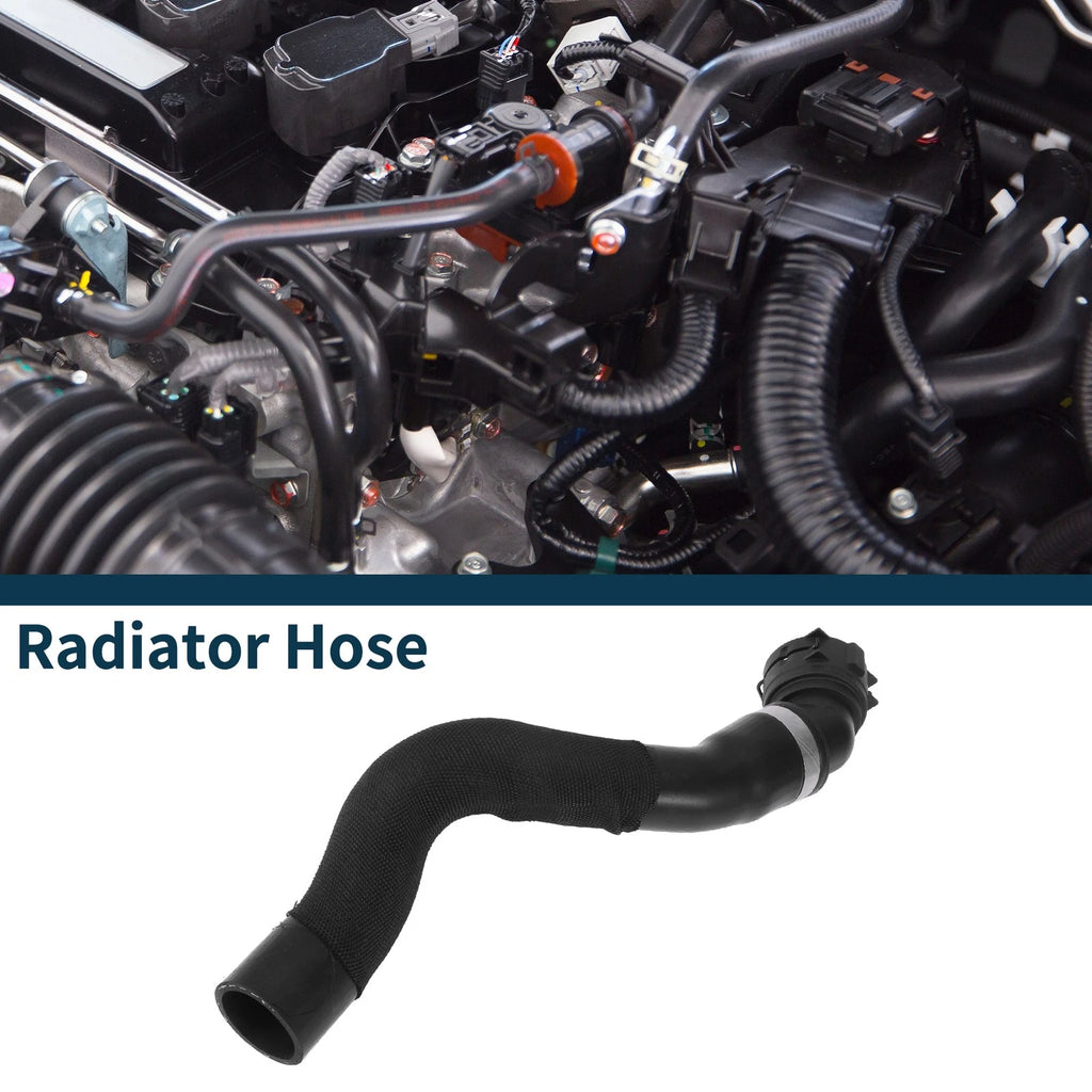 Radiator Hose Water Pipe Replacement for Audi Q7 3.0L (2020–2025) Rubber Black