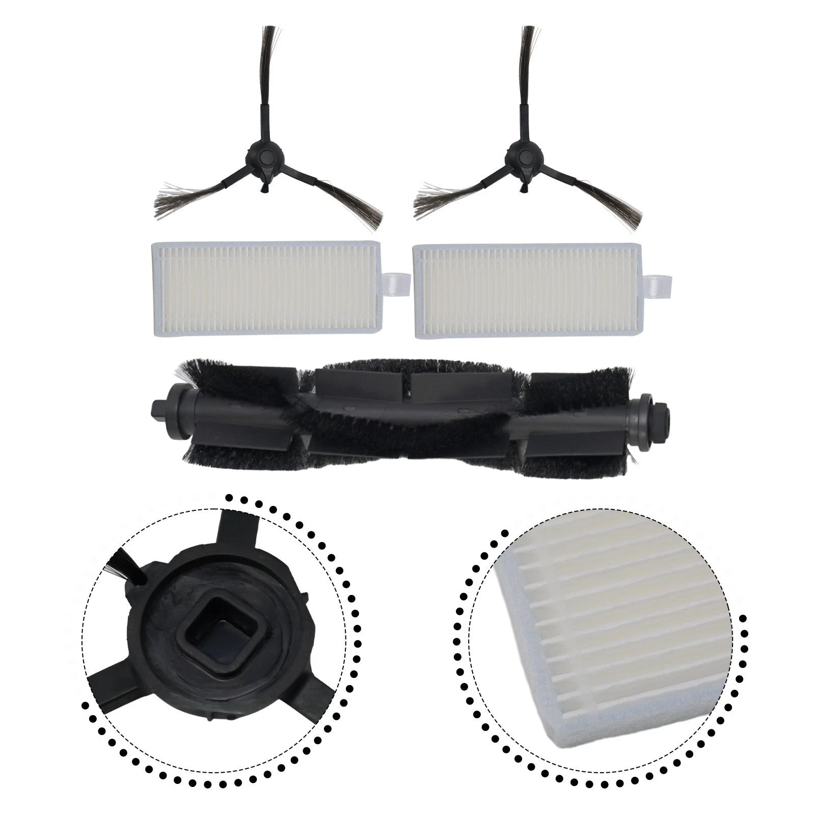 Replacement Accessories for Tapo RV30 RV10 Robot Vacuum (2020–2023)