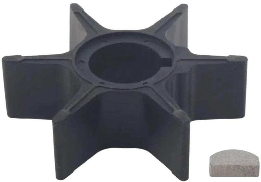 Water Pump Impeller with Key for Suzuki 2 Stroke 25-28 HP Outboard (17461-93001)