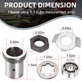 Lock Washer Nut Clutch Bearing Push Plate for Yamaha YFM350 Raptor 350 (2004–2013)