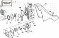 OMC King Cobra Water Pump Kit with Housing 3854661 for Sterndrive (1992–1995)