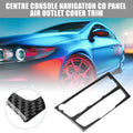 Center Console Navigation CD Panel Air Outlet Trim Replacement for Audi A4 A5 S5 (2009–2017)