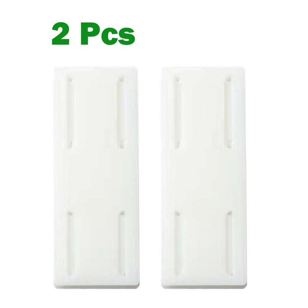 2X Wall Mount Power Strip Holder & Extension Organizer