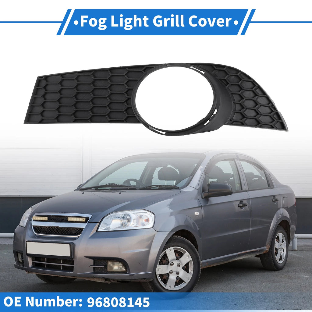 Front Left Fog Light Grill for Chevrolet Aveo (2009–2011)
