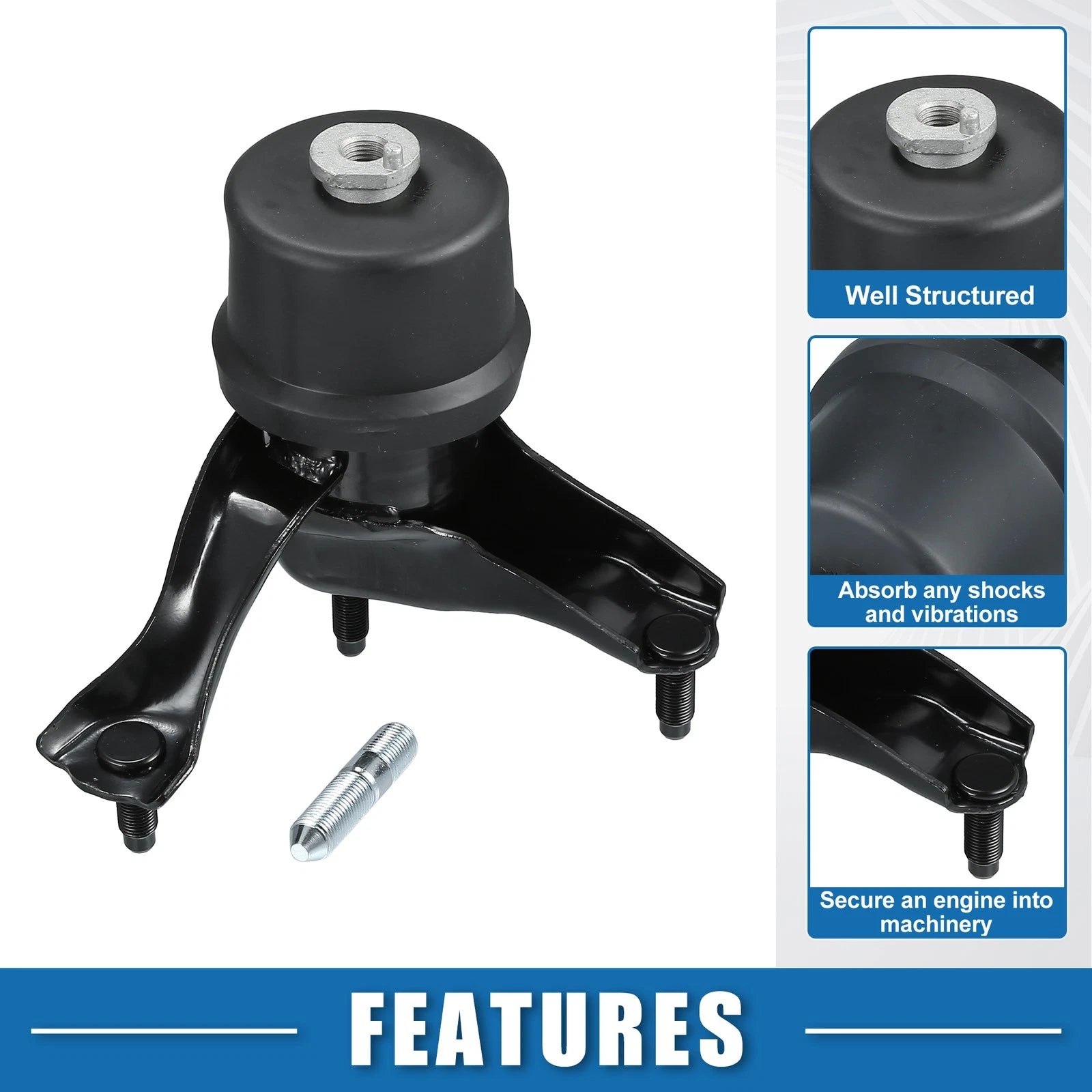 Engine Motor Mount Left Replacement Engine Mount for Toyota Camry (2002–2006)