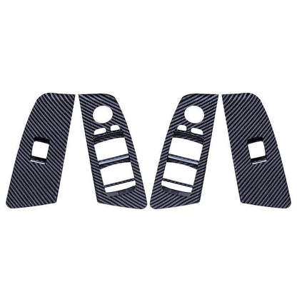 Front Window Switch Lock Cover Trim for BMW 5 Series G30 G31 G38 (2017–2023)