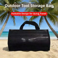 Foldable Transparent Mesh Fishing Lure Bag with 5 Compartments