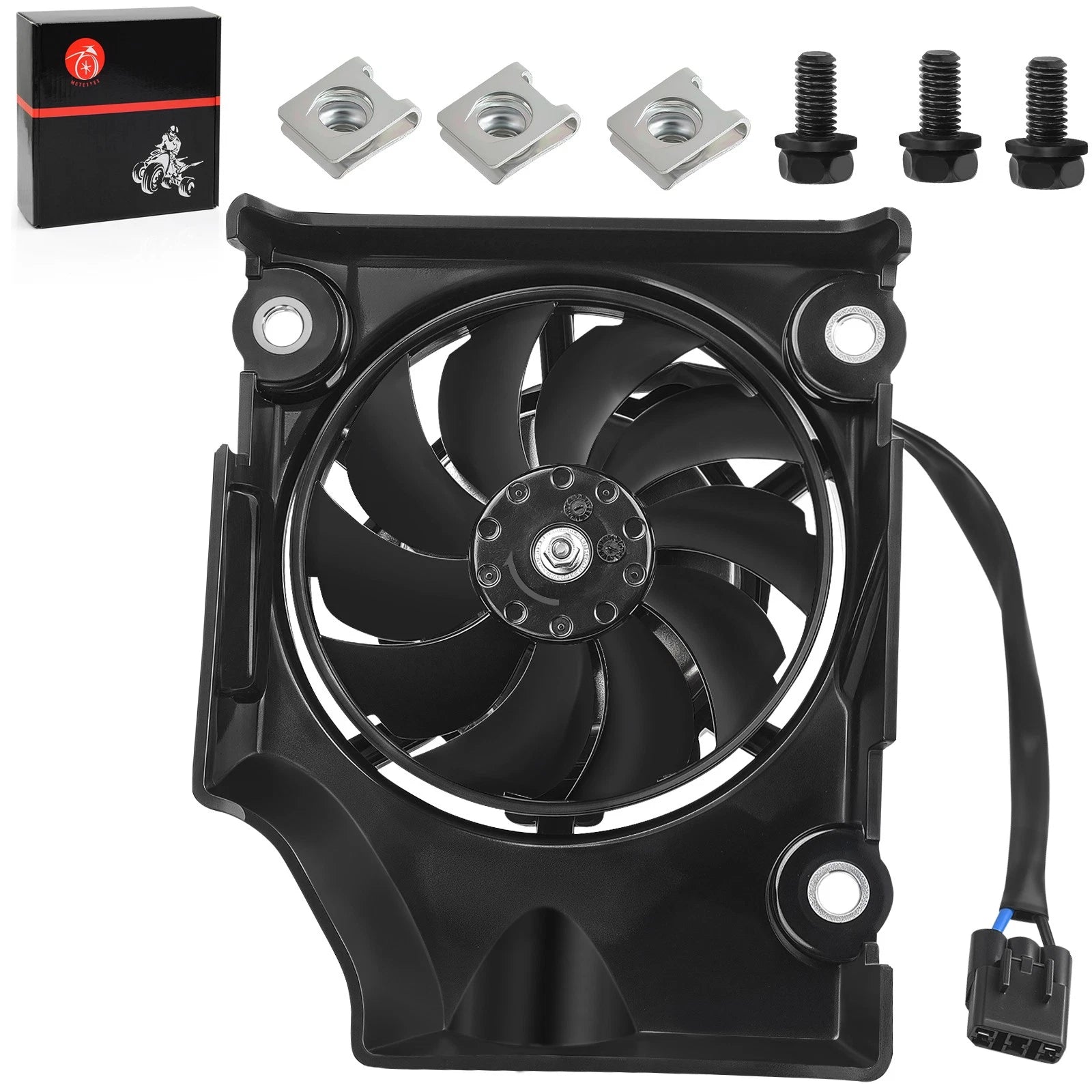 Radiator Fan Kit for Yamaha YZ250FX WR250F (2015–2019) / YZ450FX WR450F (2016–2018)