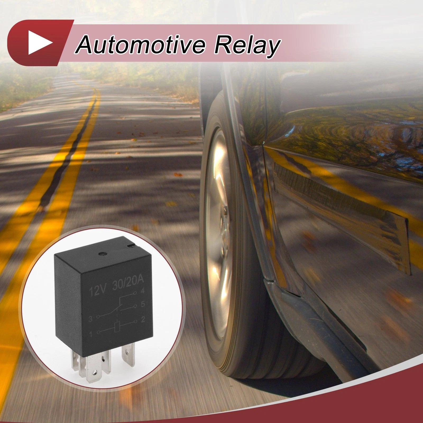 5 Pin Multi Purpose Relay Replacement for Mercedes-Benz and Volvo (12V)