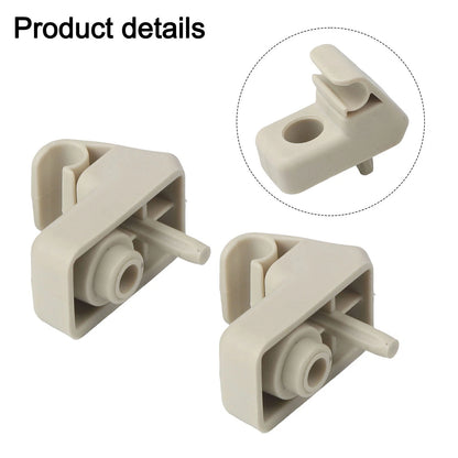 2X Sun Visor Holder for Fiat Grande Punto (2005–2018)