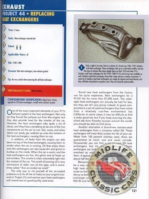 101 Projects for Porsche 911 (1964–1989) All-Color Guide