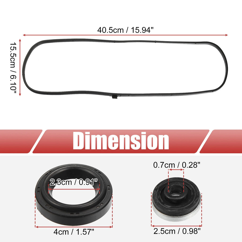 Engine Valve Cover Gasket Set for Honda Accord Odyssey Pilot (2003–2020)