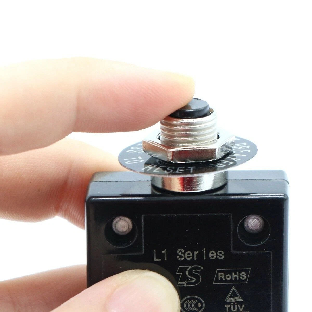 Circuit Breaker 30A Button Protector for Various Applications (35.0 x 31.0 x 14.6 mm)