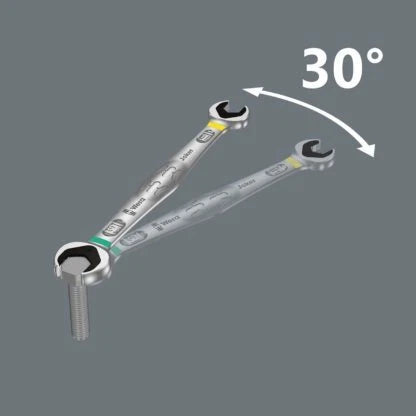 Wera 6002 Joker Double Open-Ended Wrenches Set for (10mm/13mm)