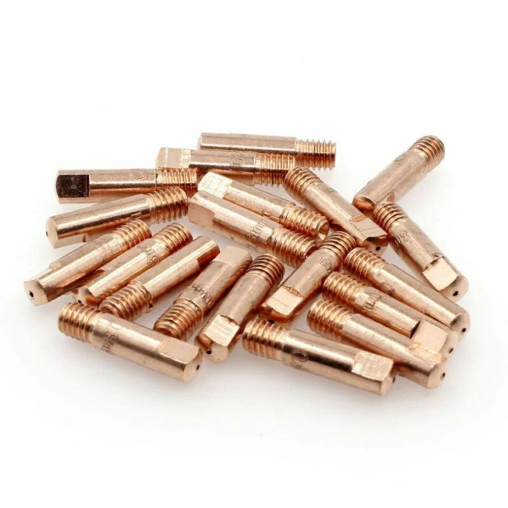 38PCS MIG Welding Nozzle and Contact Tip Kit for MB15 Torch (0.8mm, 1.0mm)