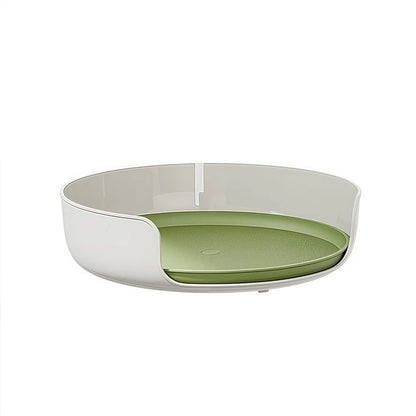 11 Inch Lazy Susan Rotating Storage Tray for Spices and Condiments