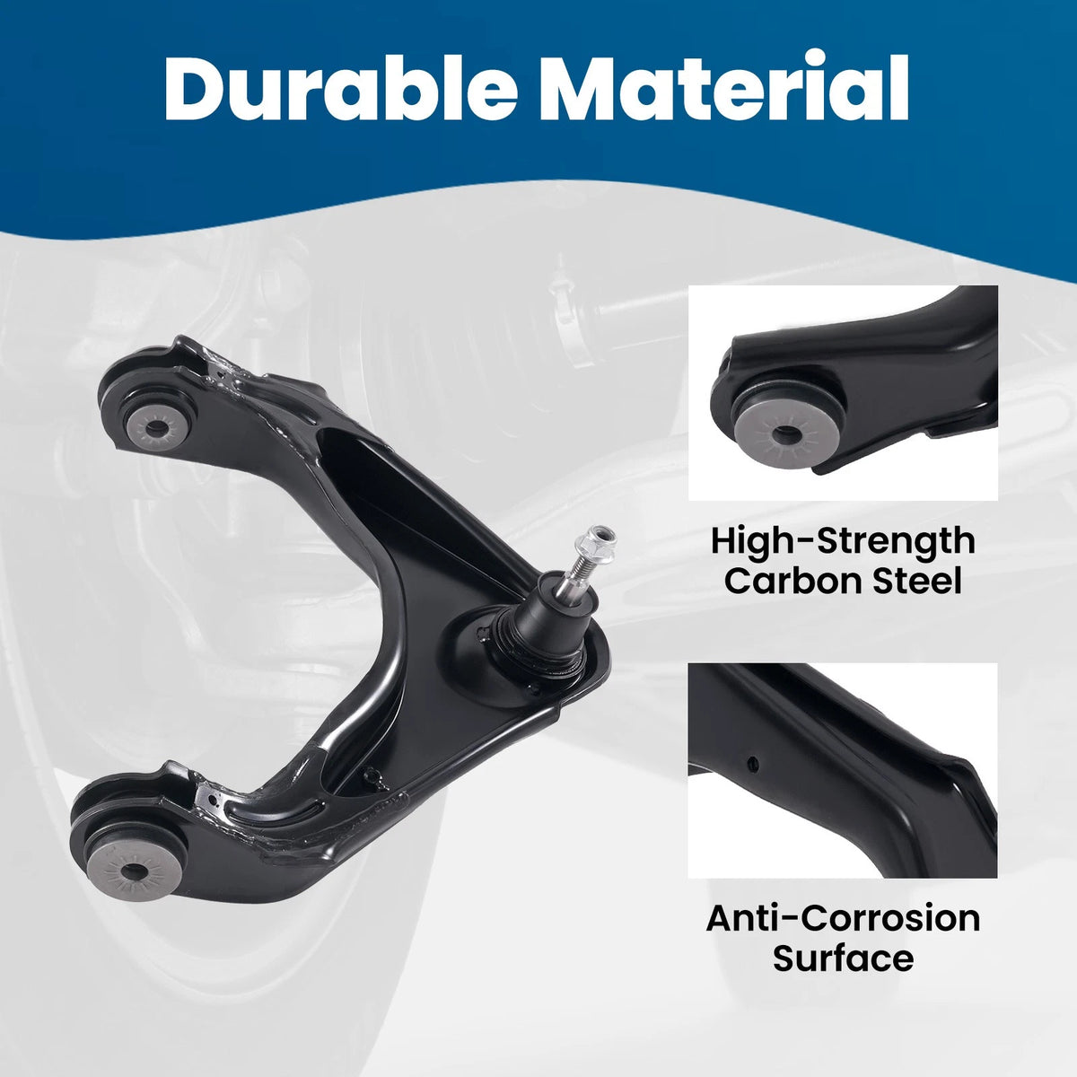 Front Suspension Upper Control Arm Sway Bar for Silverado Sierra 2500 HD (2001–2010)