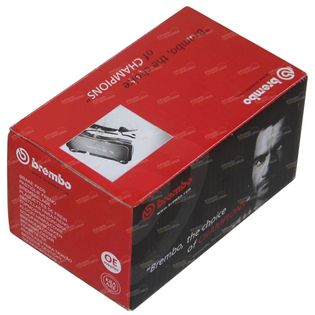 Brembo Rear Disc Brake Pad Set for Dodge Journey (2008–2016)