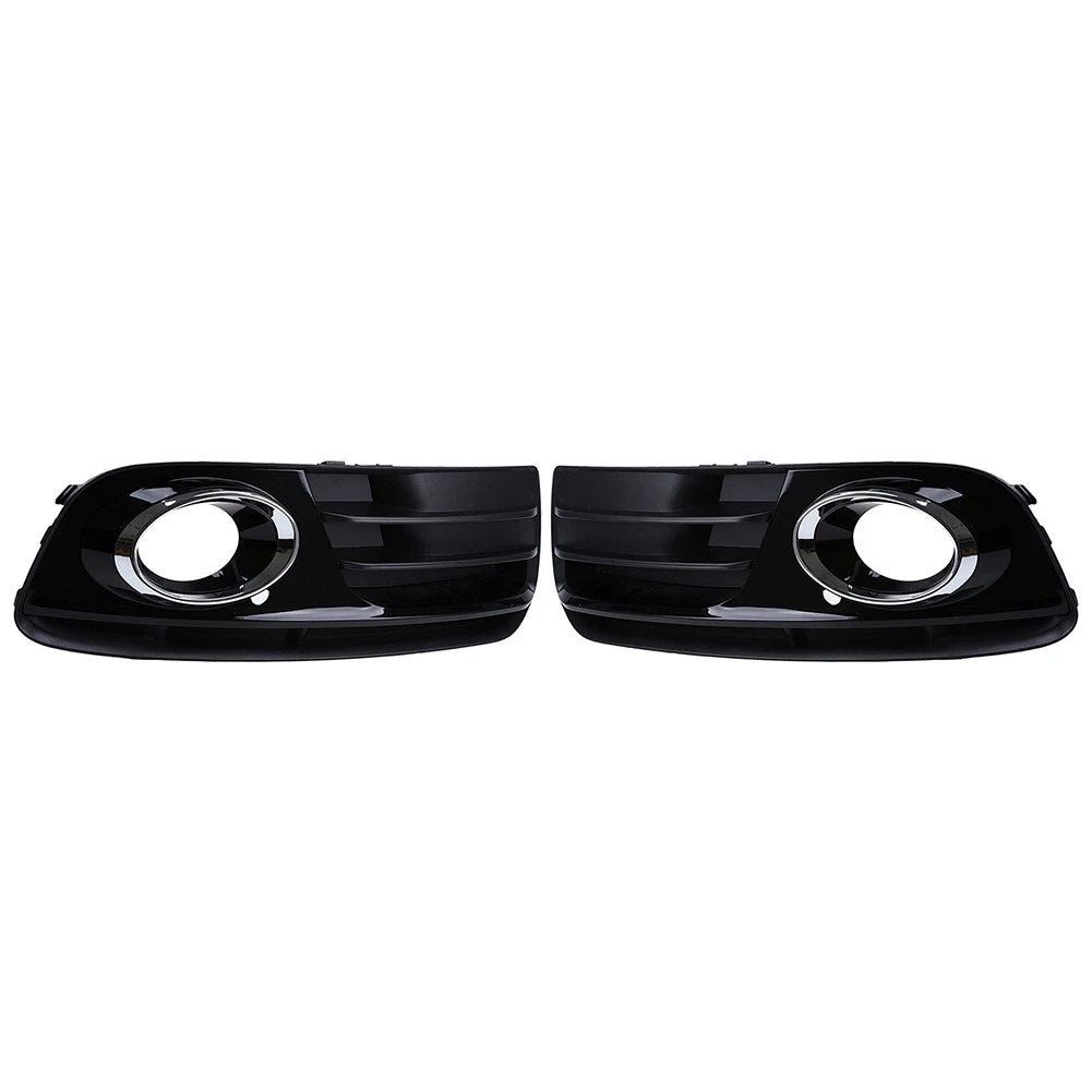 Pair Front Bumper Grill Cover Trim for Audi Q5 (2013–2017)