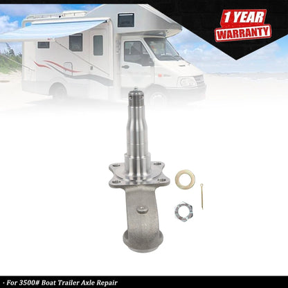 4 Inch Drop Trailer Spindle #84 for Torsion & Straight Axle (3500 lbs)