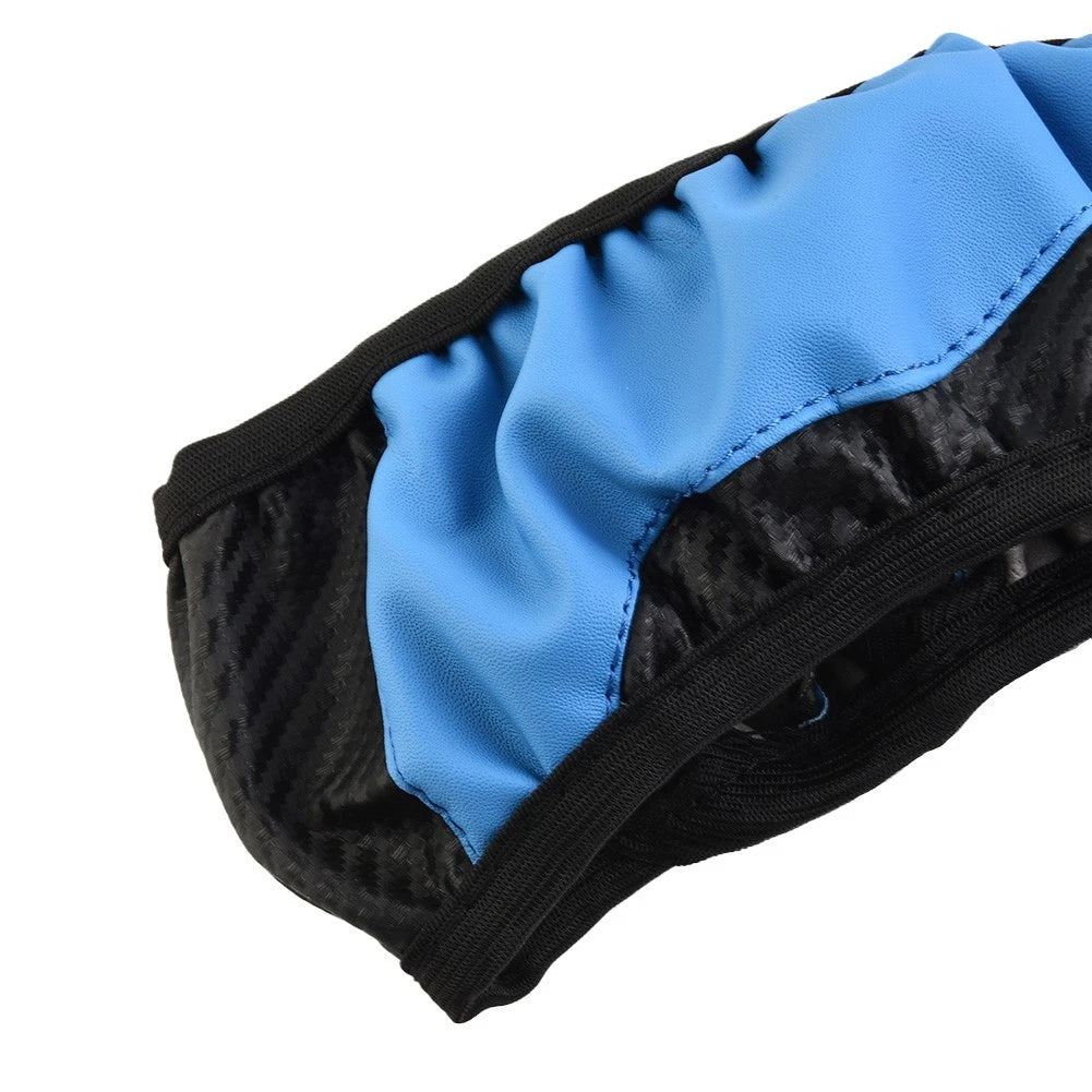 Steering Wheel Cover Protector for - Carbon Fiber Leather