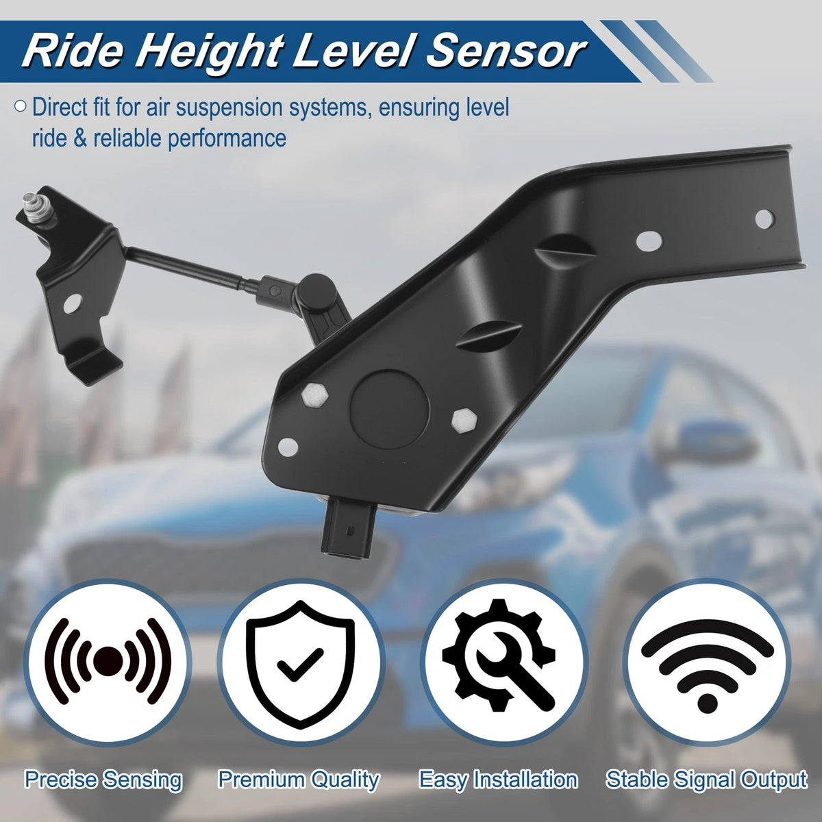 Ride Height Sensor for Ford Expedition (2015–2021) 3 Pin Metal Plastic