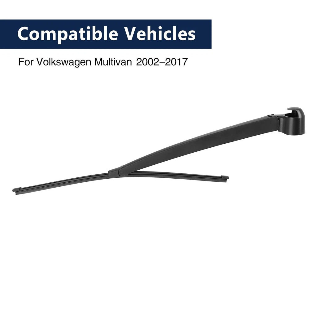 Rear Windshield Wiper Blade Arm Set 405mm Replacement for Volkswagen Multivan (2002–2017)