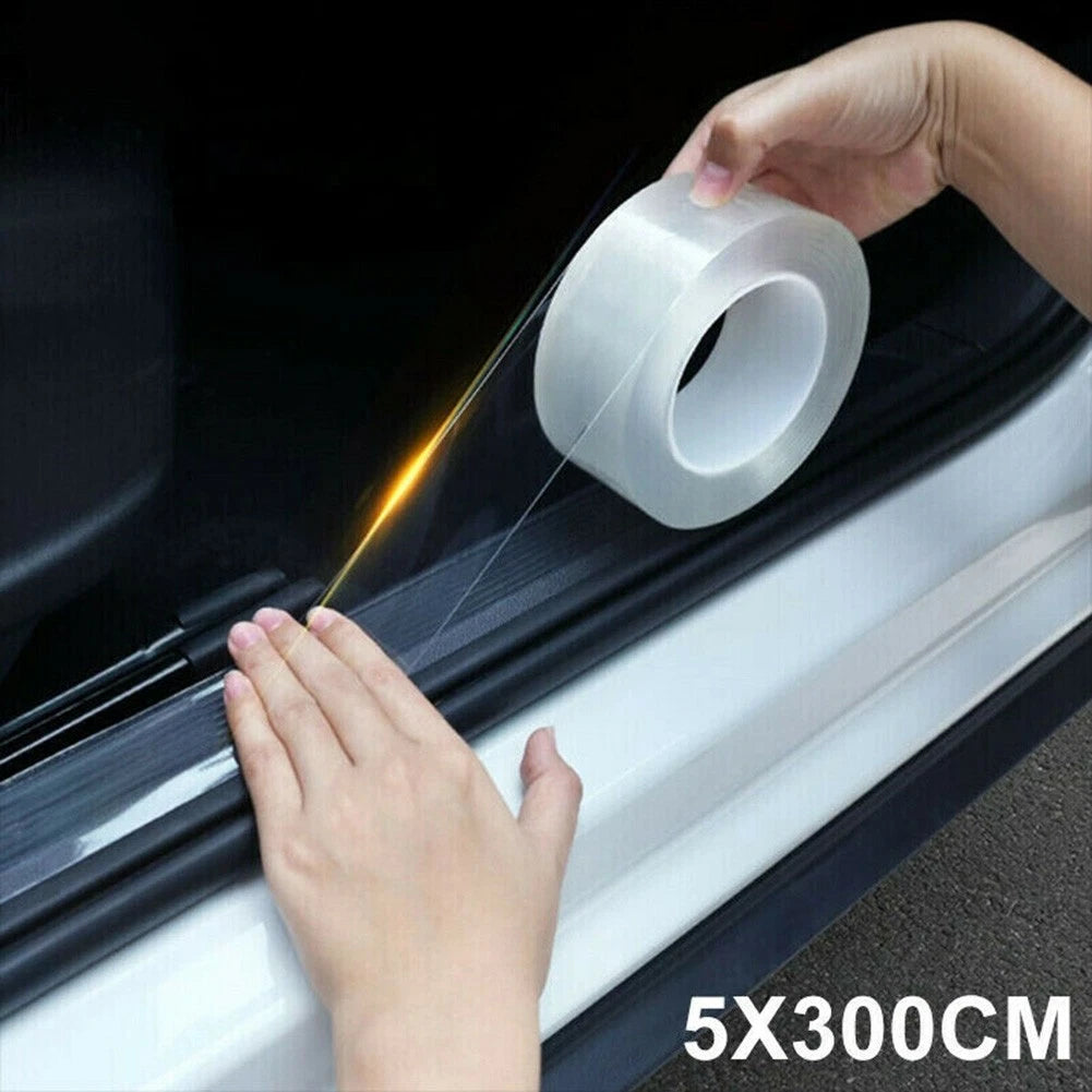 Anti-Collision Tape Protector Sill Scuff Cover Guards for