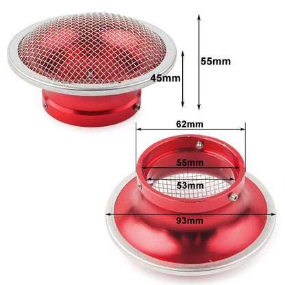 55mm Velocity Stack Air Filter for 32/34mm Carburetor