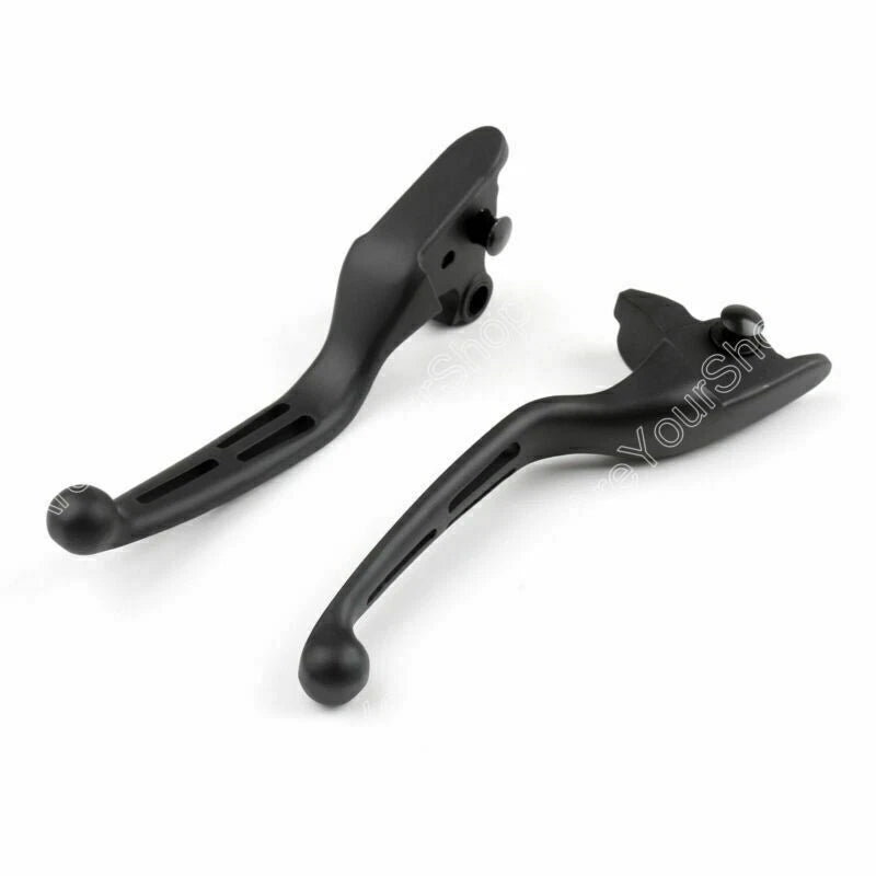 Brake Clutch Levers for Harley Road King FLHR Electra Glide (2008–2013) T9 Black